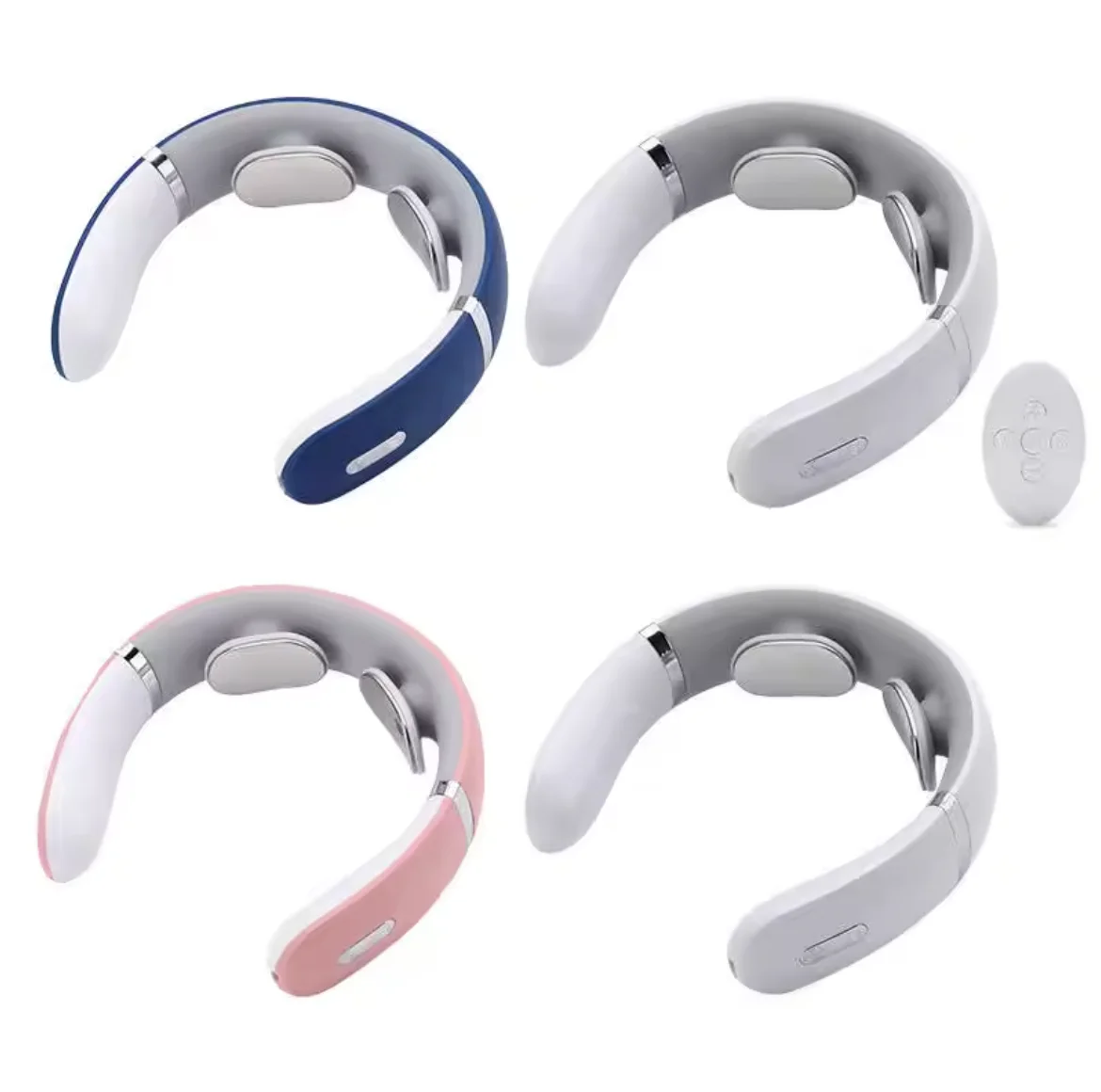Hope Medical Electric Portable Pulse Pain Cervical  U Shaped Smart Shoulder Massager Comfier And Back With Heat Neck Massager