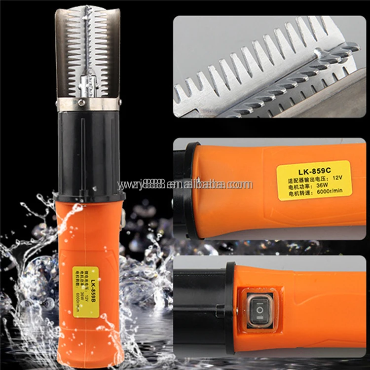 Electric Fish Fishing Clean Fish Remover Cleaner Descaler Waterproof Scraper Fish