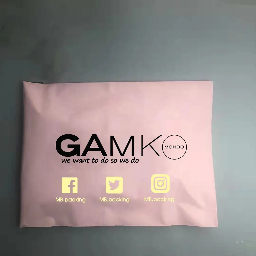 Self Adhesive Shipping Clothing Plastic Mailing Bag Packaging Cornstarch Envelope Biodegradable 100% Poly Compostable Mailer