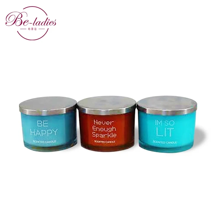 Wholesale large Fancy Fragrant Soy Wax Jar Candle for resale