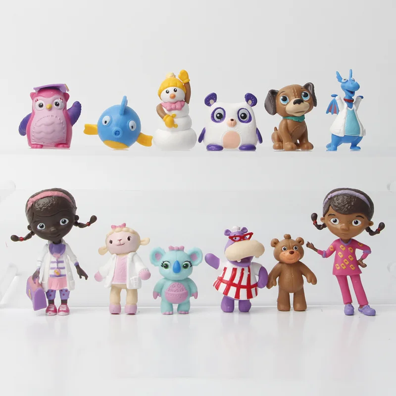 12-piece  Doc McStuffins Action Figure Set