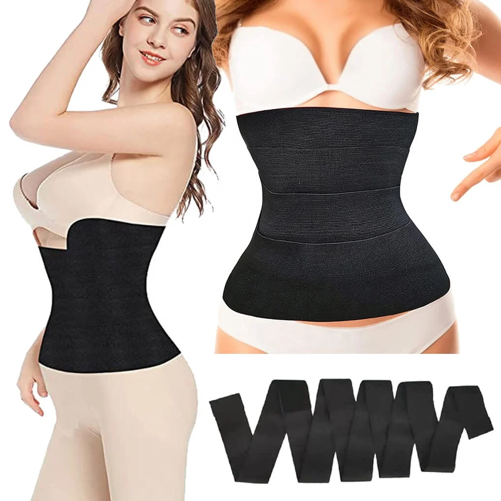 Lumbar Trainer Tape Waist Support Trimmer Back Braces Postpartum Recovery Belt for Women Adjustable Tiktok Quick Snatch Bandage