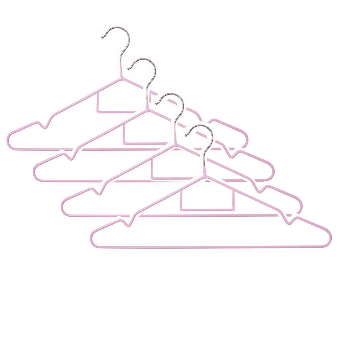 metal hangers metal clothes hangers pvc coated body metal coat cloth hanger