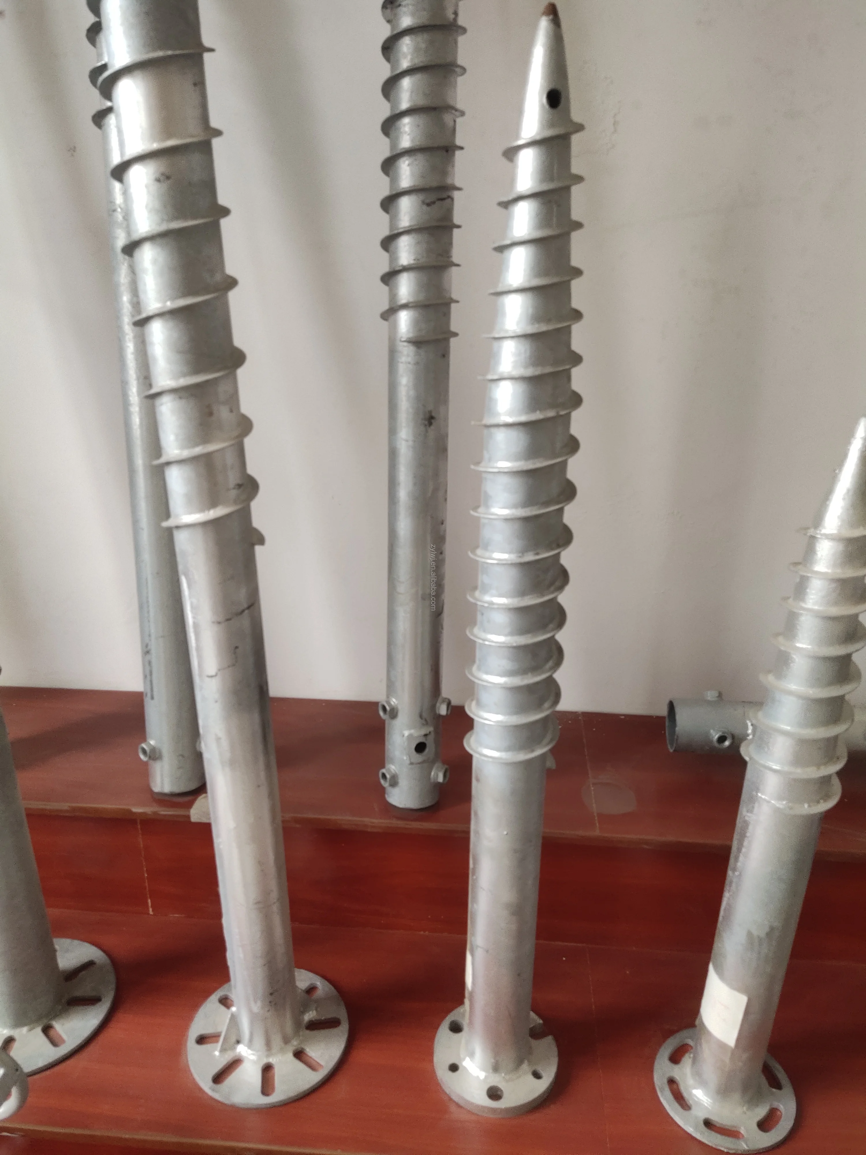 Ground Screw Anchor for Fence