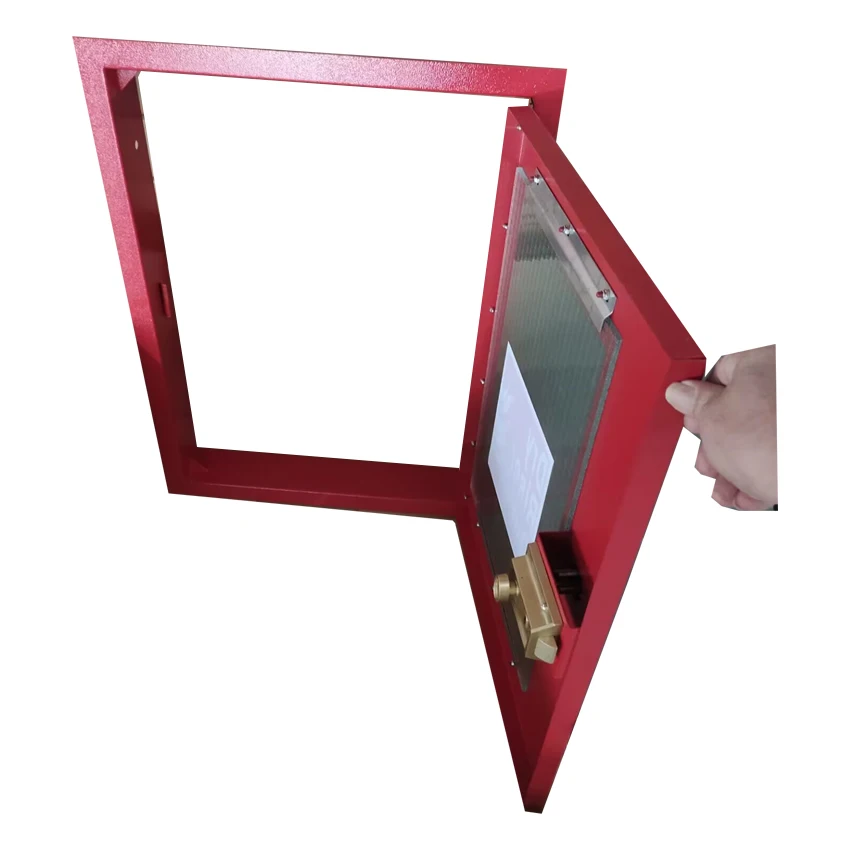 Fire Fighting Cabinet Vertical Outlet Door & Frame Dry Riser Inlet