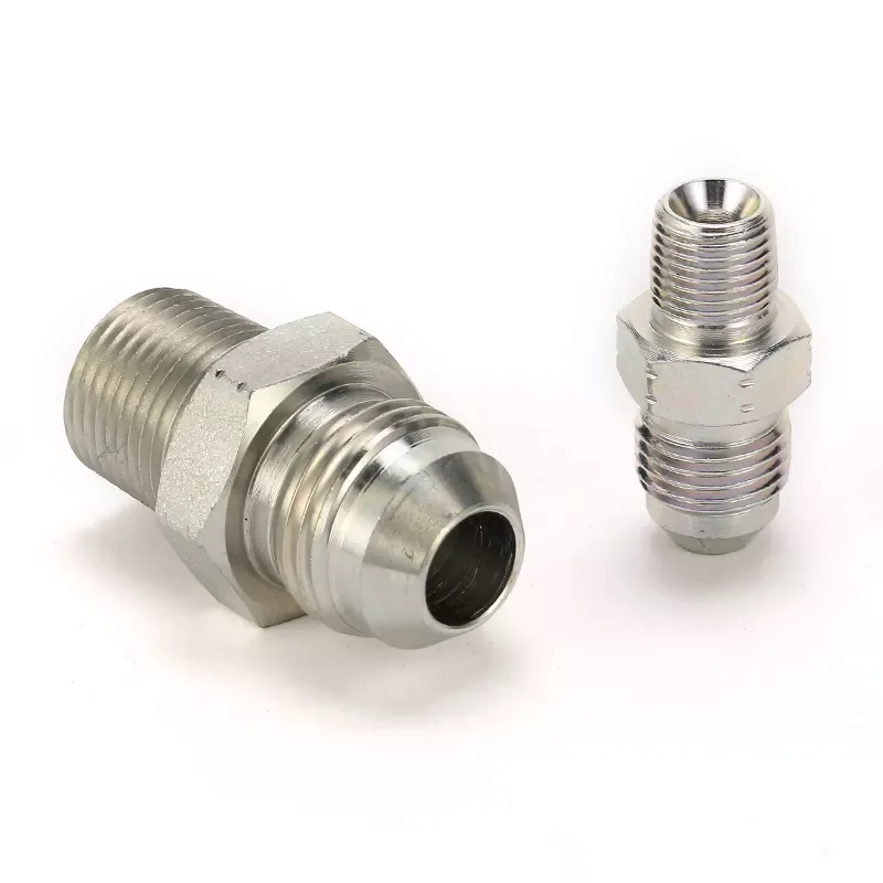 High pressure hydraulic fitting hydraulic parker one piece NPT/JIC/BSP fittings female carbon steel fittings