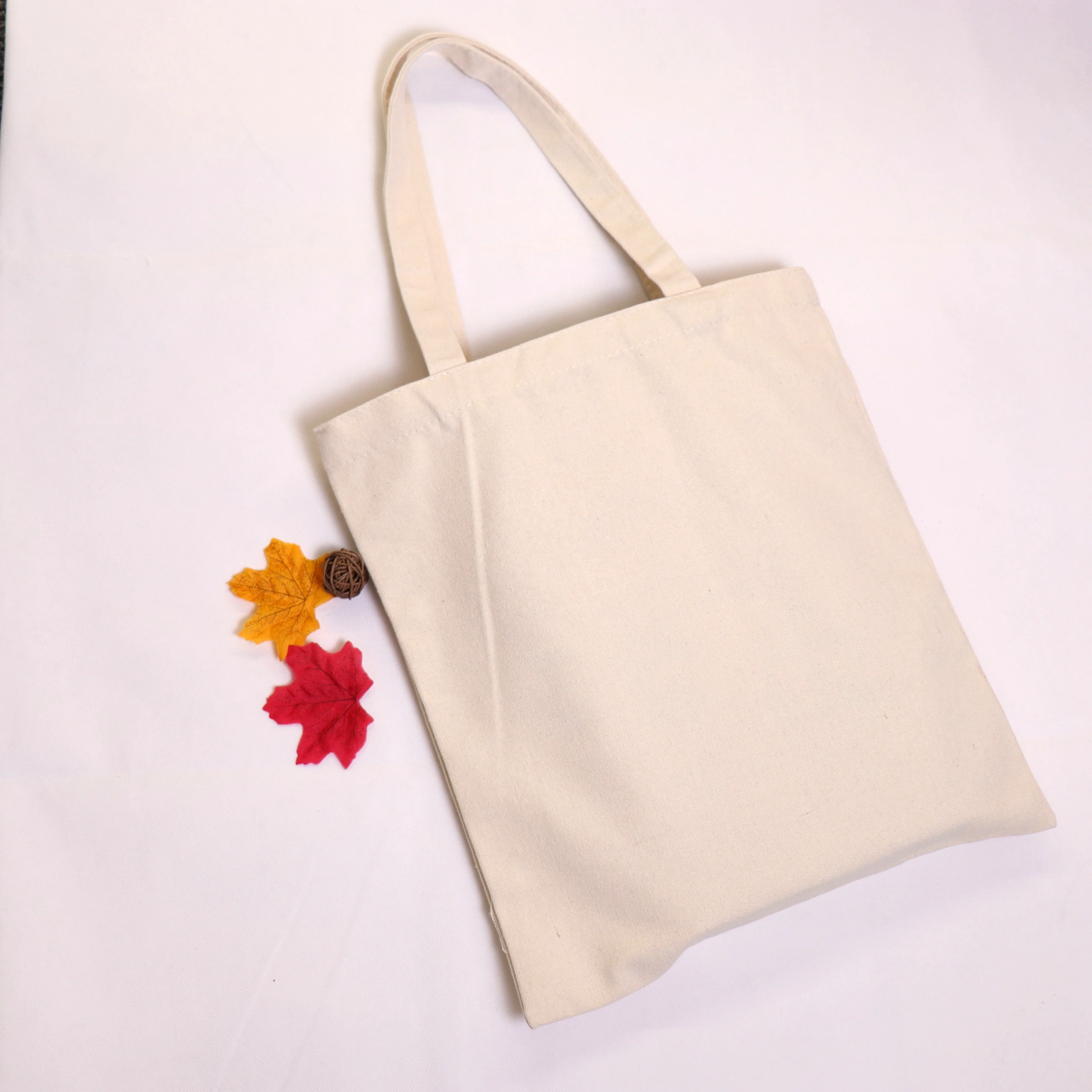 Environmental Protection Cotton Canvas Bag Canvas Tote Bag With Pocket cotton bag