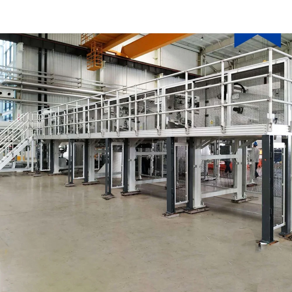 Manufacturer customized aluminum step platform aircraft docking engine maintenance and climbing maintenance platform