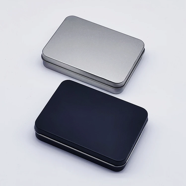 Bodywork Set Black Tea Tin Box Packaging Container Case Yamahantainer Metal with Lids 50 Pcs Square Tin Bo Mint Tobacco Tin