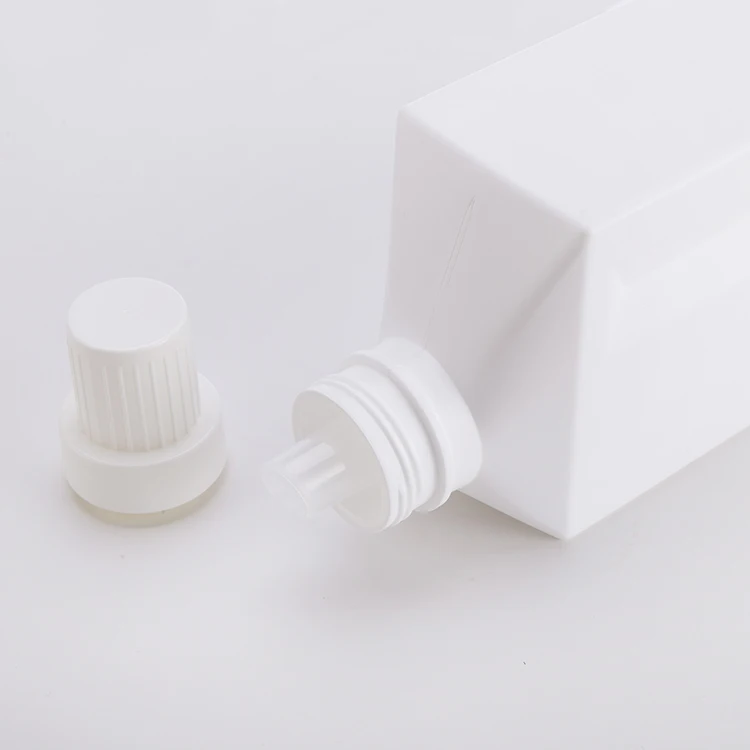 2019 Wholesale  400ml 600ml 1000ml HDPE empty plastic liquid laundry detergent Washing bottle with screw cap