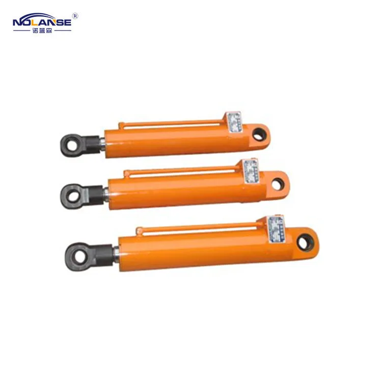 Nolanse Customized Steel Casting Industry Heavy Duty Vehicle Single Piston Double Action Telescopic Hydraulic Cylinder