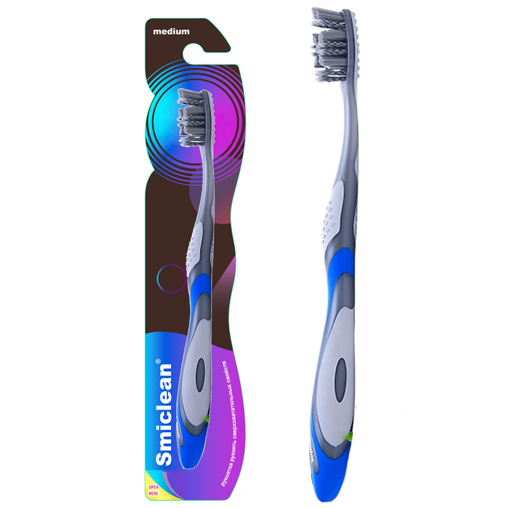 High-quality medium/hard oral care massage gum toothbrush with cover