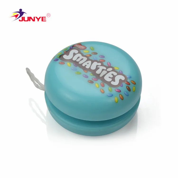 Factory direct Promotional colorful plastic yoyo for kids, customizable logo cheap plastic Yoyo