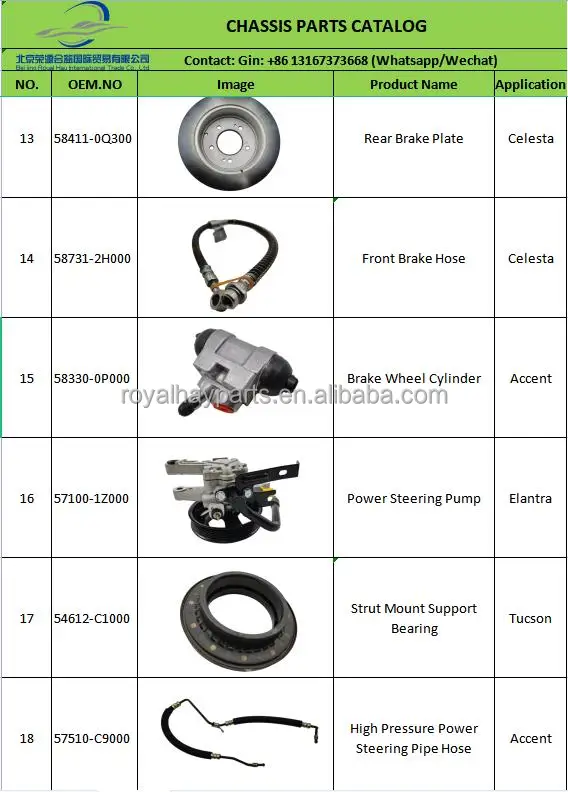 Genuine parts 48820-28050 STABILIZER LINK for Hyundai kia