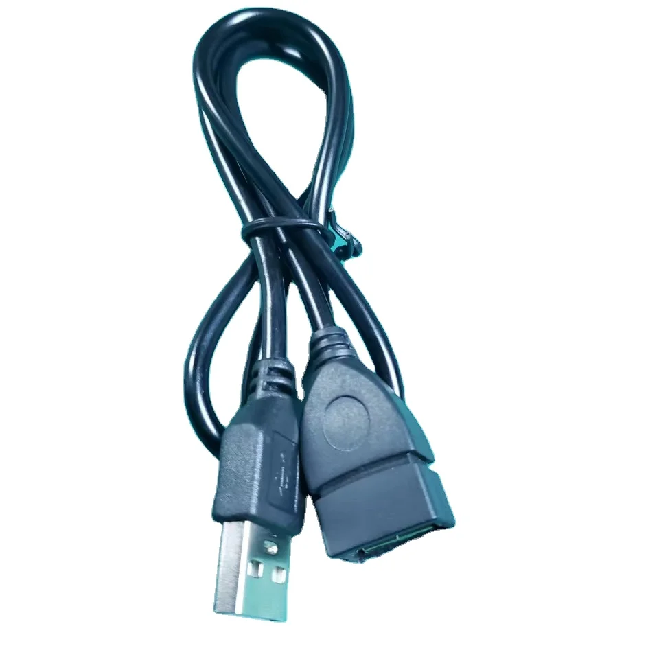 OEM Custom Foil Twisted Pair Usb 2.0 Type A Male Plug To Open 4pin wire Pigtail Data Charging Cable