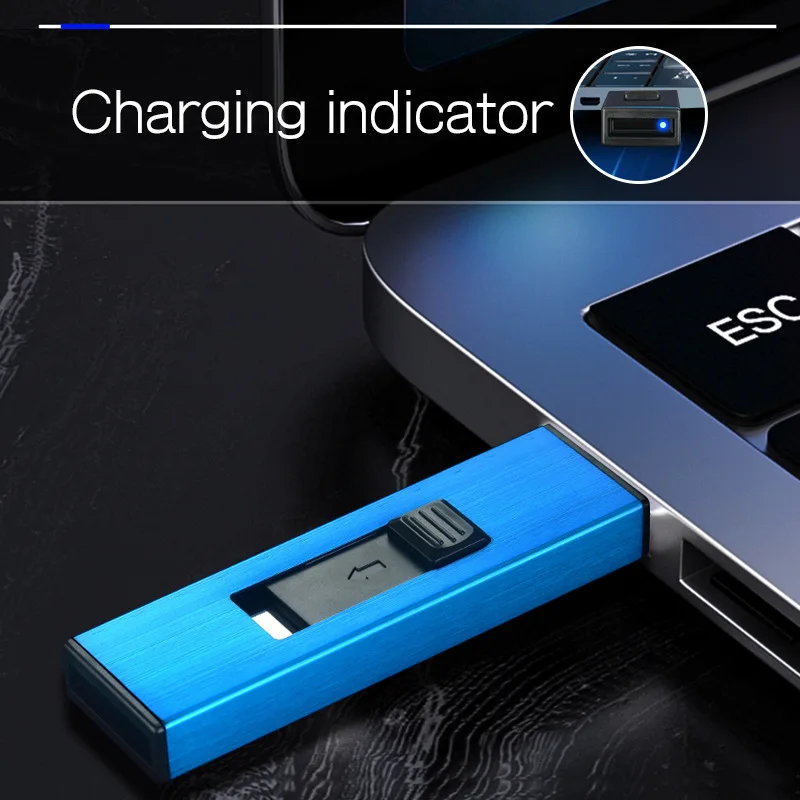 Personal Newest Christmas Gift Free Samples USB Cigarette Lighter