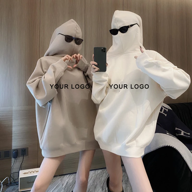 Custom Crop Top oversized Colorful blank zip up designer french terry Cotton unisex men Hoodie