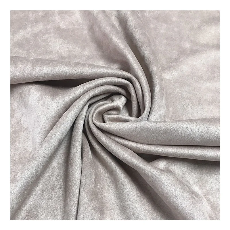 Лидер продаж, замшевая ткань для курток, трикотажная уточная трикотажная замшевая ткань, модная обувь, ткань для пальто
