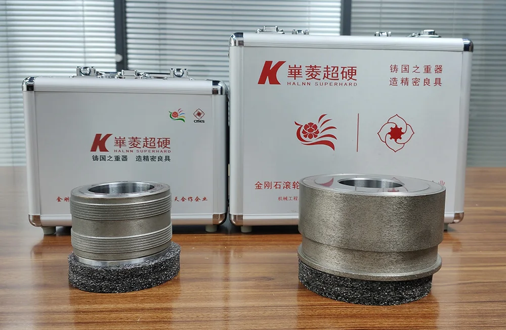 high precision electroplating and sintering diamond roller wheel rotary dresser