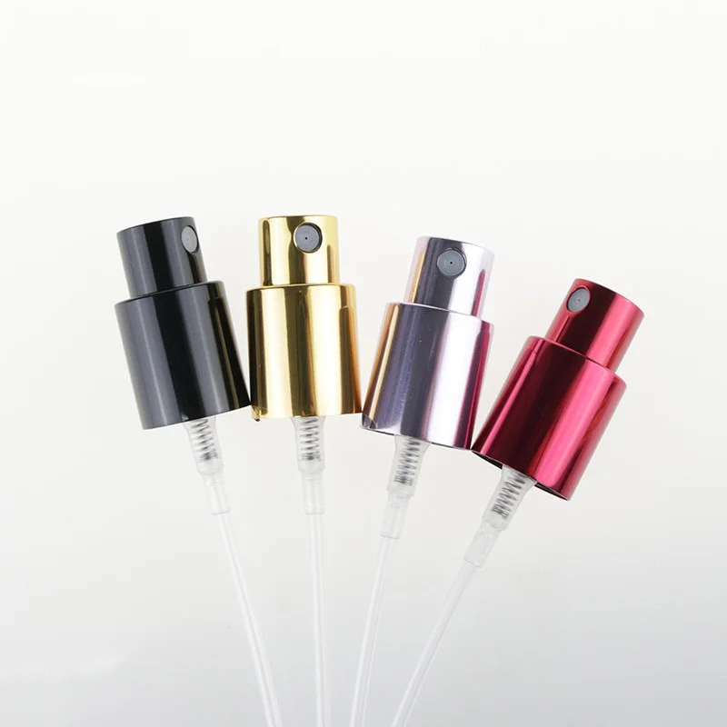 Wholesale 15ml Plastic Bottle with Blue/Silver/Red/Black Spray Lid, Portable Fragrance Bottle