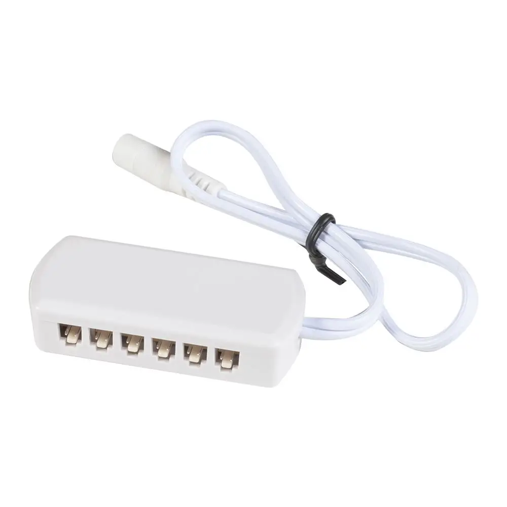 Fongkit electronics molex 6 way splitter hub for 25W 300mA 25-36V Constant Current Internal Panel Light LED Driver Power Supply