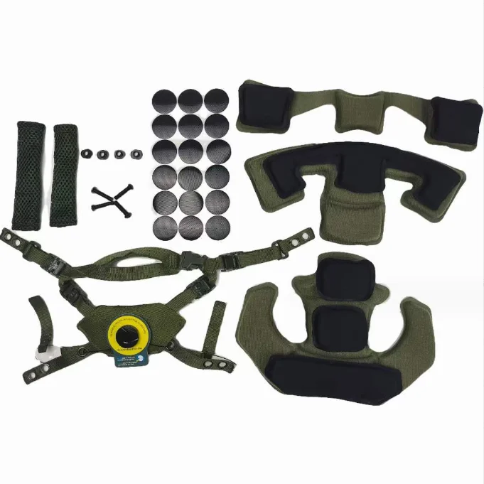 Wendy Suspension + Sponge Padded for universal FAST/MICH Tactical Helmet