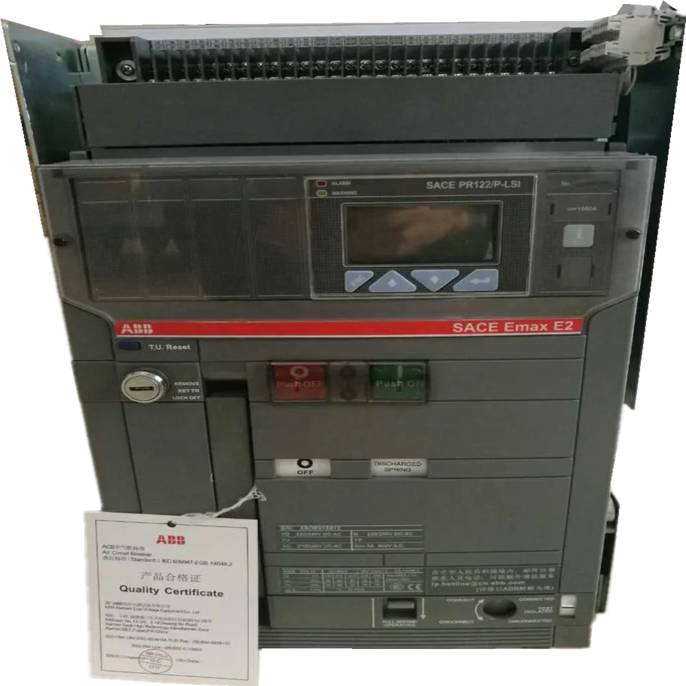 
Sace emax E2 3P 4P Drawer type fixed standard frame circuit breaker 