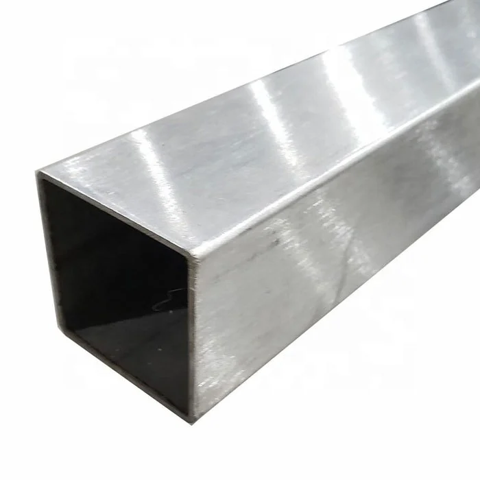 Wholesale Building Materials Rhs SHS square tube steel hollow section price Erw welded steel tube Galvanized Steel Pipe