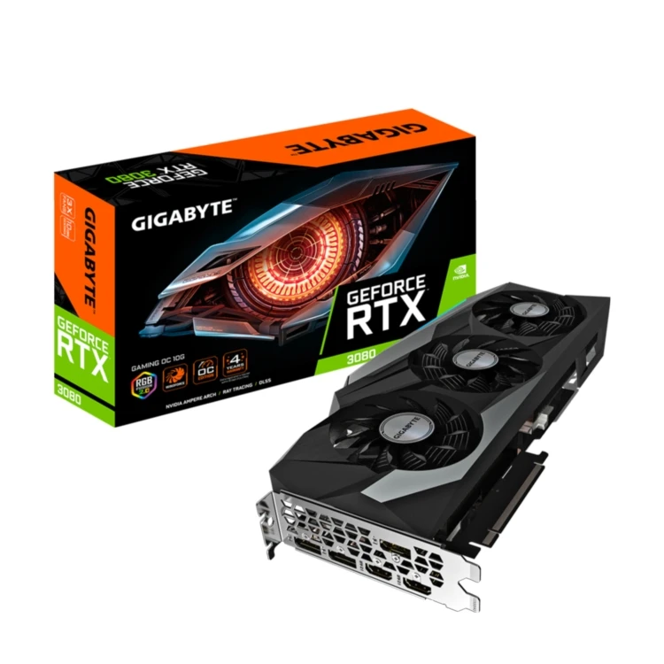 Совершенно новая видеокарта GeForce RTX3080 Gaming OC 10G TRIO RTX 3070 Asus Gigabyte colorful zotac Gainward RTX 3060ti 1660 1660S GPU