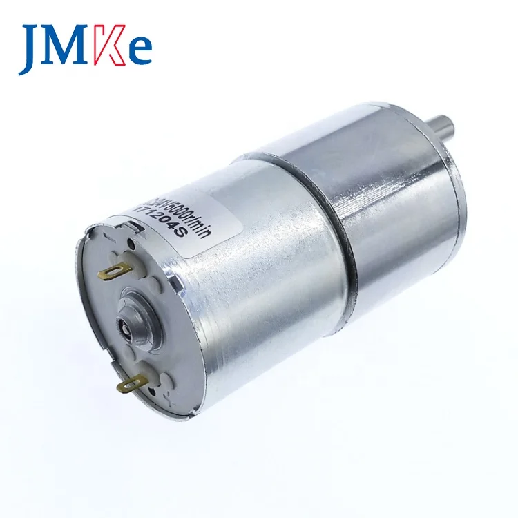 JMKE 37mm gearbox dc gear motor for toys electric 12V 24V dc gear motor