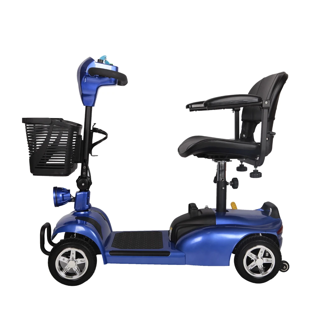 Differential Motor Electric Four Wheel Mobility Scooter for Old People