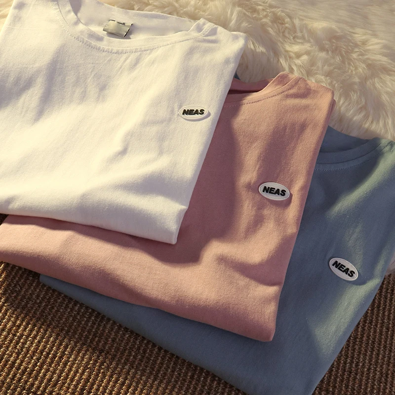 Оптовая продажа, Лидер продаж, простая повседневная мужская футболка с круглым вырезом и коротким рукавом, с вышивкой логотипа по индивидуальному заказу