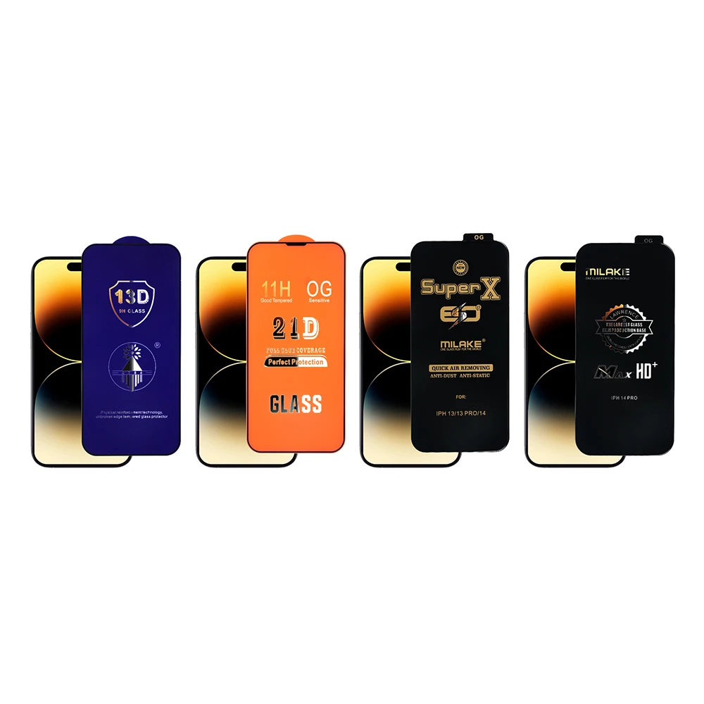 Amazon Best Selling 3 in 1 Phone Case with tempered Glass Screen Protector Camera Protector For iPhone 15 14 13 12 11 Pro Max