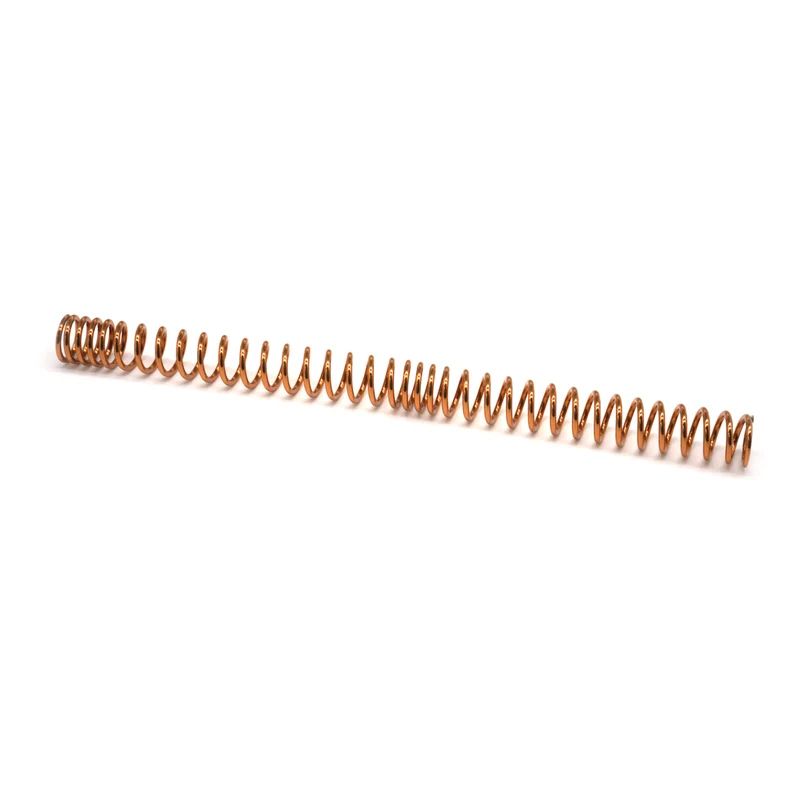 China Factory Supply OEM Toy Spiral Springs Customized High Quality Brass Colored Powder Coating Springs