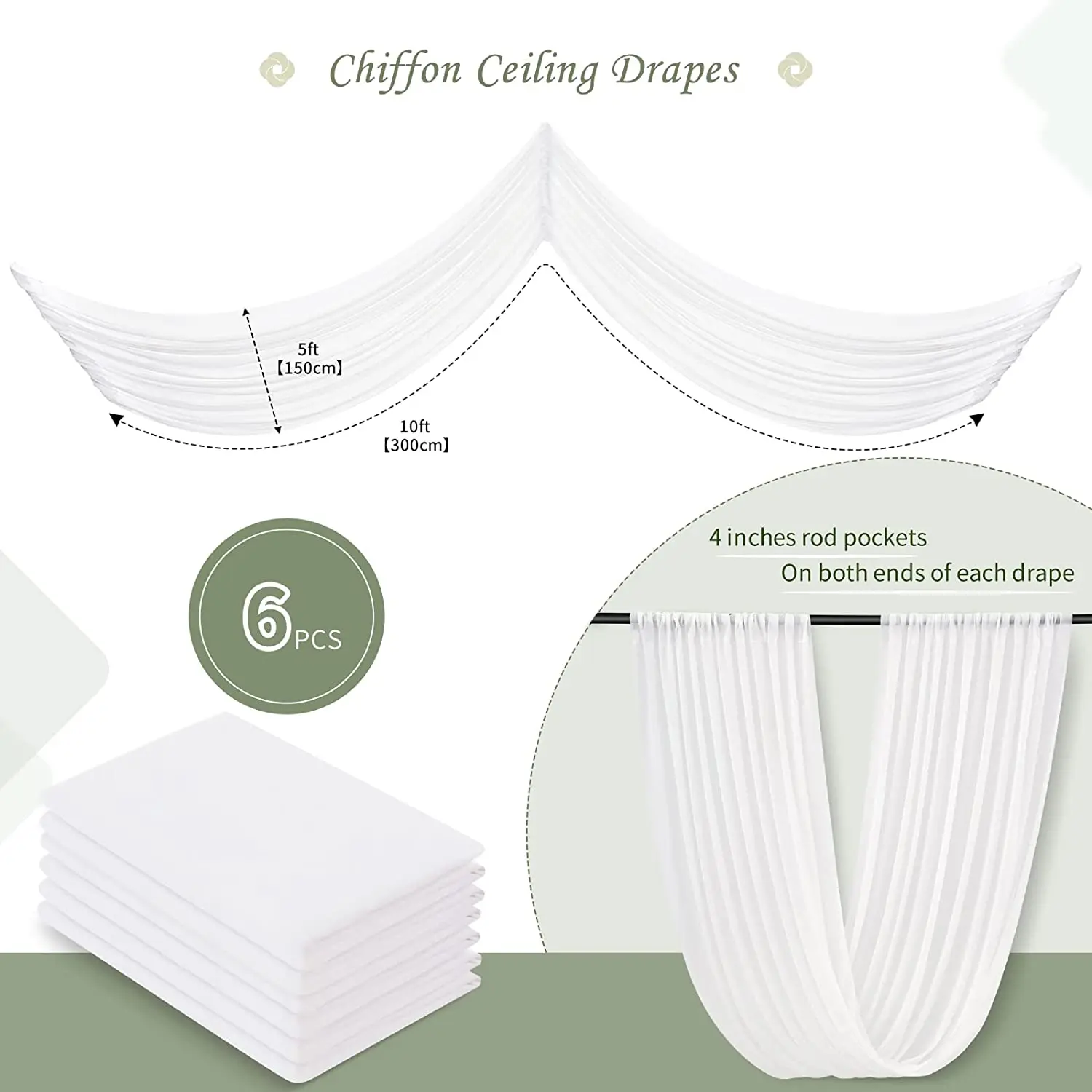 Organza Chair Sashes for Wedding Banquet Party Decoration Chair Bows Ties Chair Cover Bands Event Supplies - Turquoise