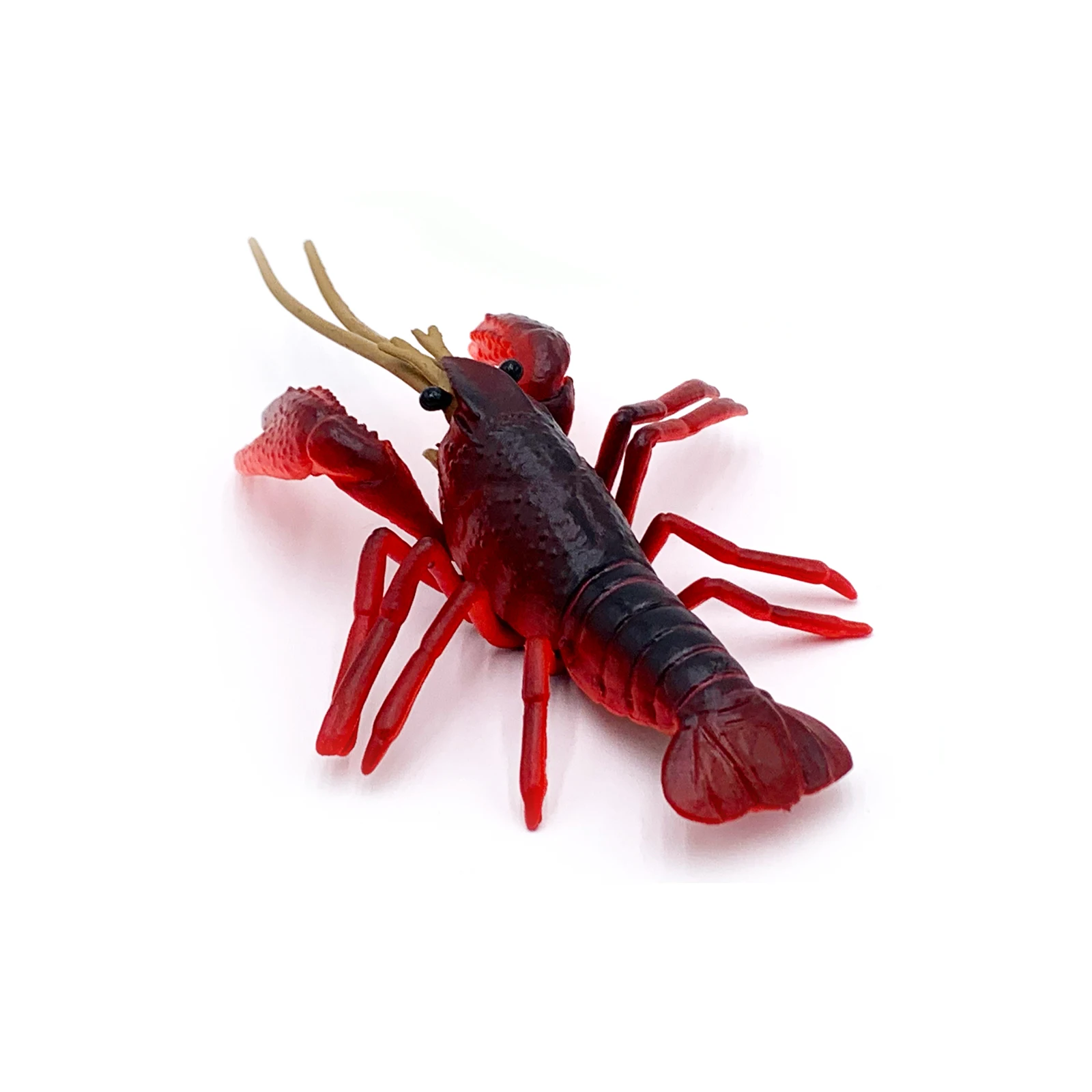 Wildlife Realistic High Quality PVC Plastic Animal Figure Toys Realistic Eco-friendly Animal Crayfish Figure Toys