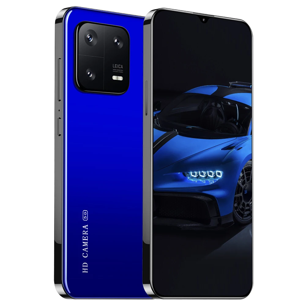 Free delivery phone M13 Pro6.8-inch custom 16GB+512GB Android 13.0 48MP+72MP beauty 5G phone