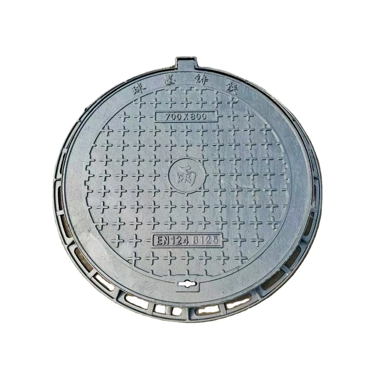 Круглый 700*800 дождевой воды чугунные дренажа воды канализационный люк
