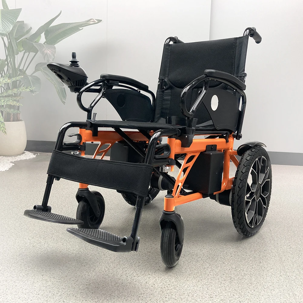 CareMoving CMD01 бариатрическая силовая инвалидная коляска широкий алюминиевый сплав 250 Вт * 2 шт. ЩЕТОЧНЫЕ двигатели постоянного тока для инвалидных колясок движущиеся пожилых людей