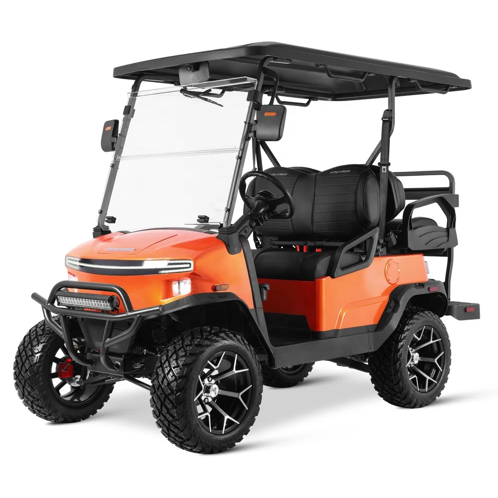 Tao Motor 2024 Chinese New Design 48v Lithium Battery Utility High Quality Electric Golf Cart