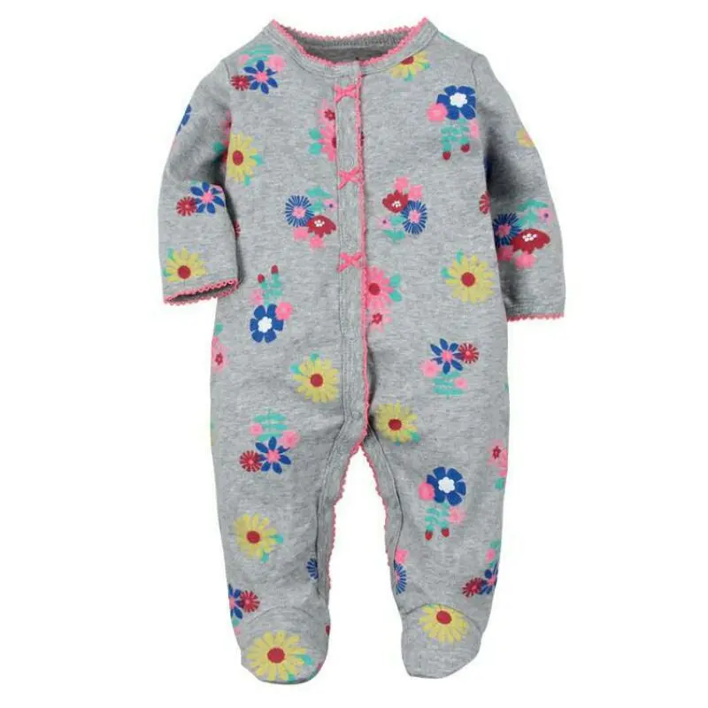 
Baby Rompers boys girls clothes Jumpsuit 100% Organic Cotton One-Piece Coverall 