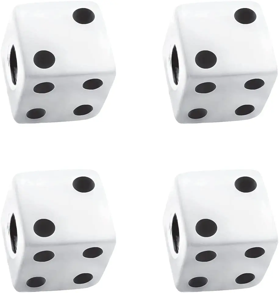 Luminous Wheel Aire Stem Air Cover Dice Rim Florescent Led Aluminum Alloy Tire Valve Cap For Motorcycle