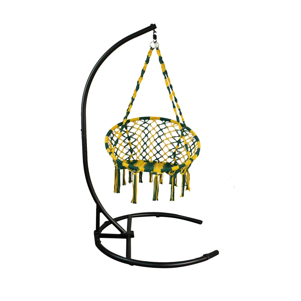 Новое поступление, двухцветное висячее кресло-качели для дома и улицы в гостиную, плетеное кресло-качели, кресло-качели для патио