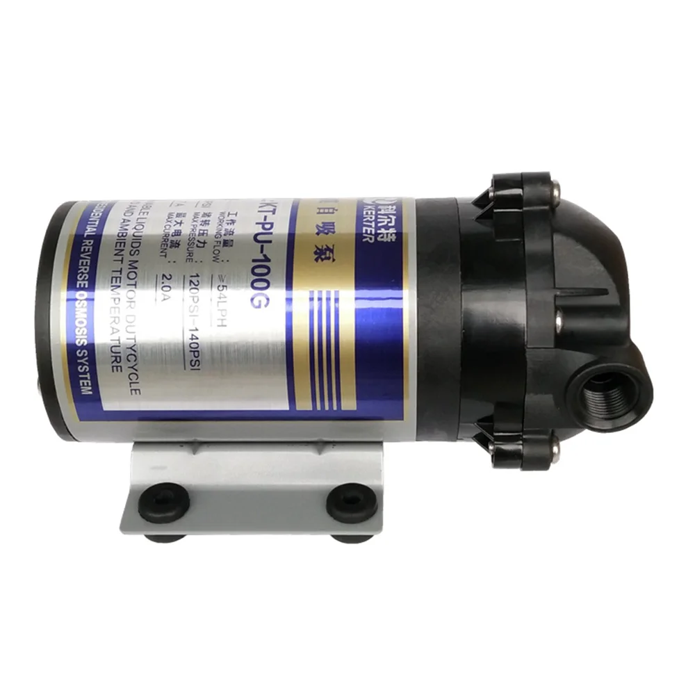 Hikins 100GPD Self-Suction Booster Pump for RO Water Purifier System