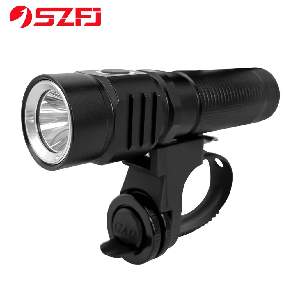 Amazon Led Flash Light Bike Front Light super bright flashlight rechargeable flashlight for night riding cycling light