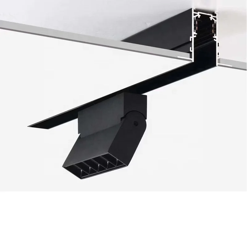 Заводская цена ZCL188M Уникальный Маленький точечный потолочный COB светодиодный рабочий светильник Магнитный Трековый светильник