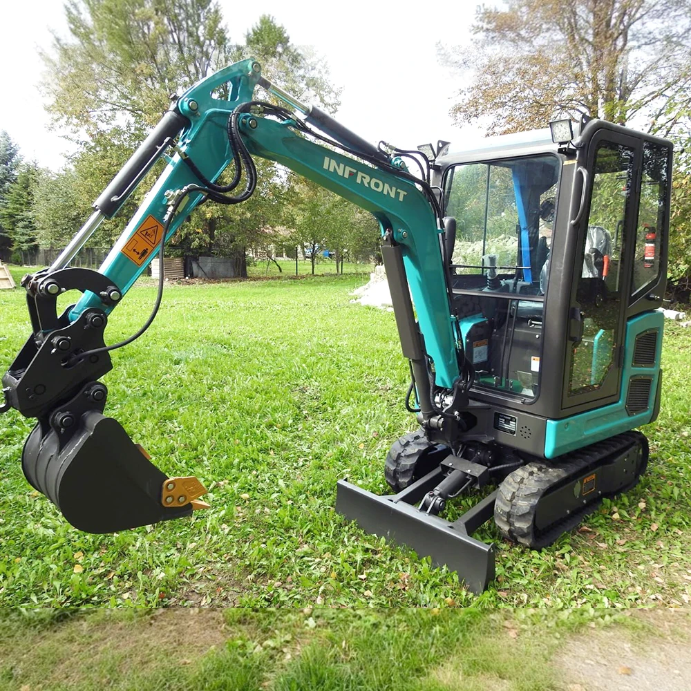 Free Shipping Mini Excavator 3.5 Ton EPA Euro 5 Kubota Engine Crawler Digger Farm Used Chinese Mini Excavator Machine