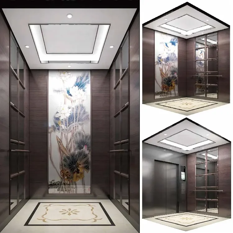 Custom Commercial Elevator Office Building Passenger Traction Elevator