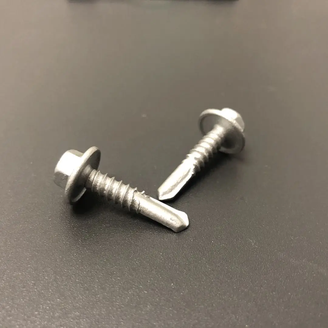 Screw Manufacturer DIN7504K 5.5x38mm Hex Flanged Head Without Washer Self Drilling Screws