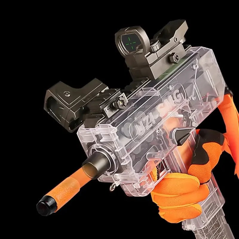 Outdoor Hot Sale 2023 New Submachine Gun EVA Soft Bullet SMG Burst Shooting Dart Electric Toy Gun